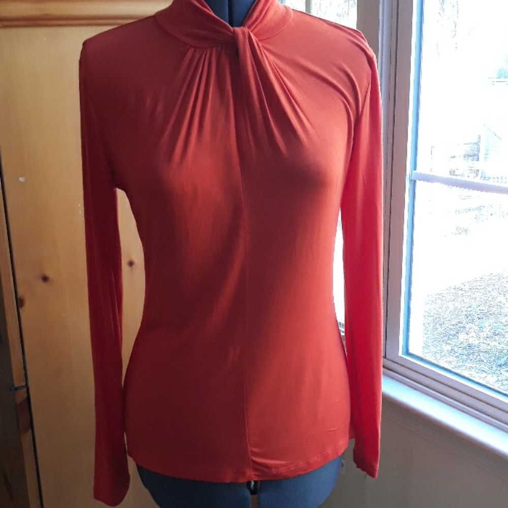 NEW, CABLE AND GAUGE BLOUSE